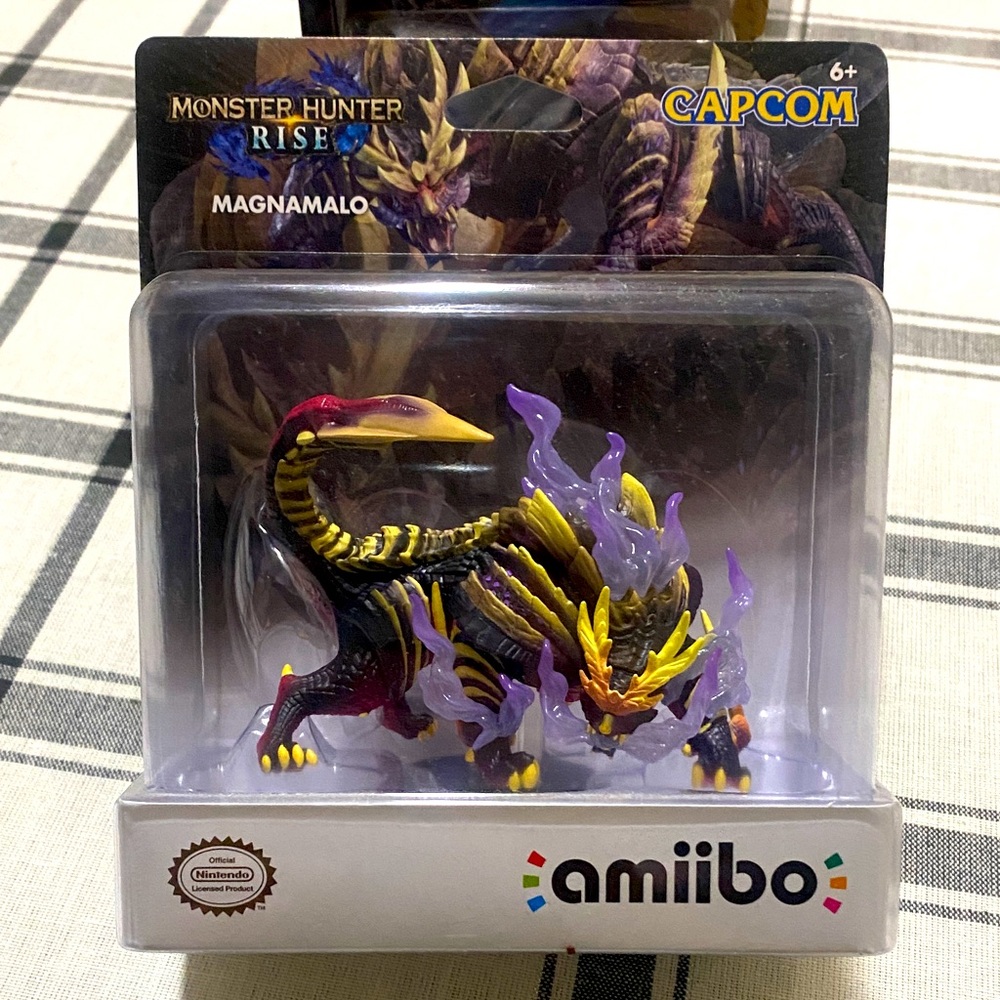 Monster Hunter Rise Magnamalo Nintendo Amiibo (3DS/Switch) BRAND NEW SEALED